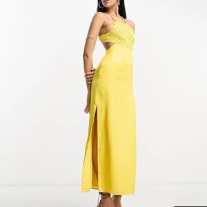 ASOS Satin Midi Dress